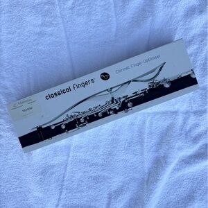 Classical fingers clarinet finger placement tool